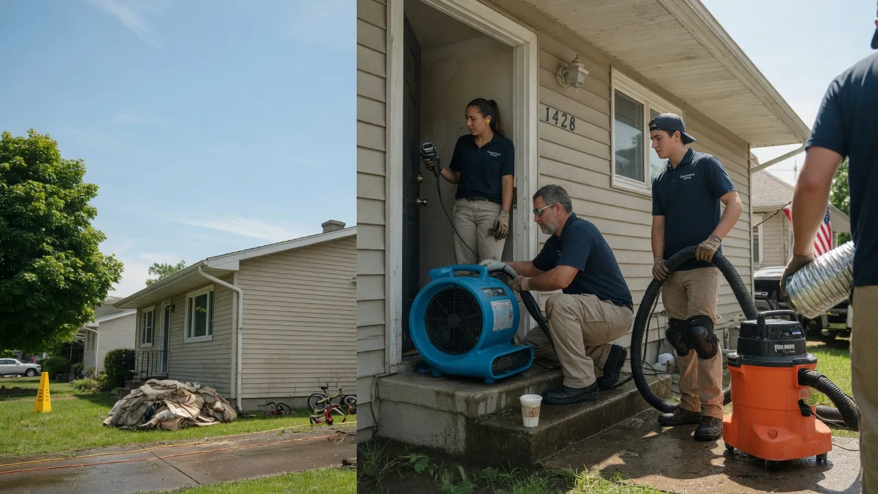 Water Damage Restoration in Taylorsville, IN near me